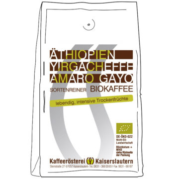 Äthiopien Yirgacheffe Bio Kaffee